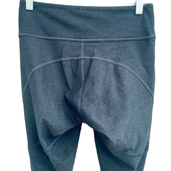 OUTDOOR VOICES Crop Capris Leggings Heather grey charcoal size small women - Picture 7 of 8